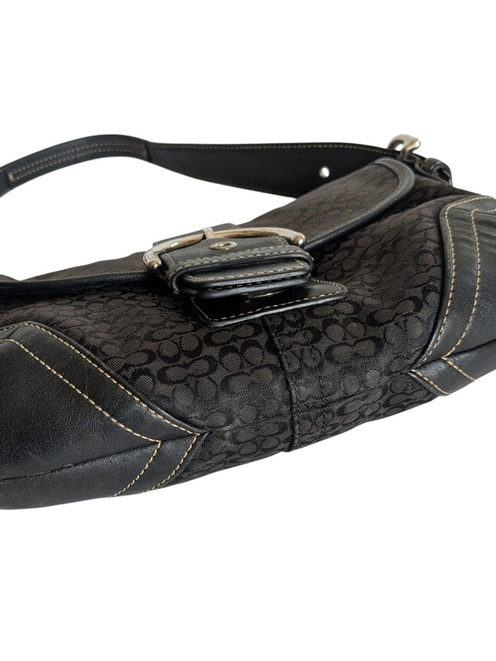 Coach Soho Signature Logo shoulder Bag 6818 - Gem